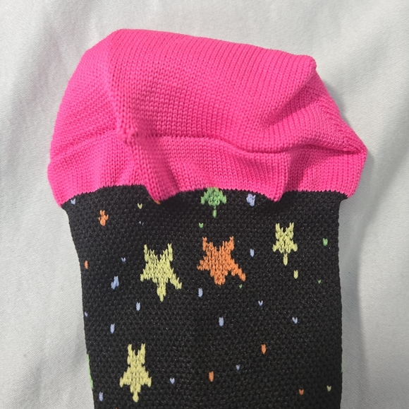 5 Pairs Knee High Compression Socks, Fun Patterns-Women's Large - Picture 9 of 10